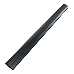 Aluminium cable cover with click-lock system 110 cm long, black